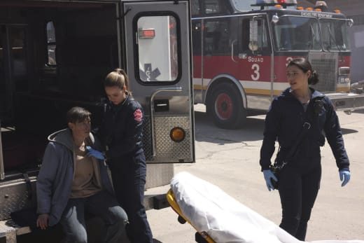 Paramedics respond - Chicago Fire Season 12 Episode 12