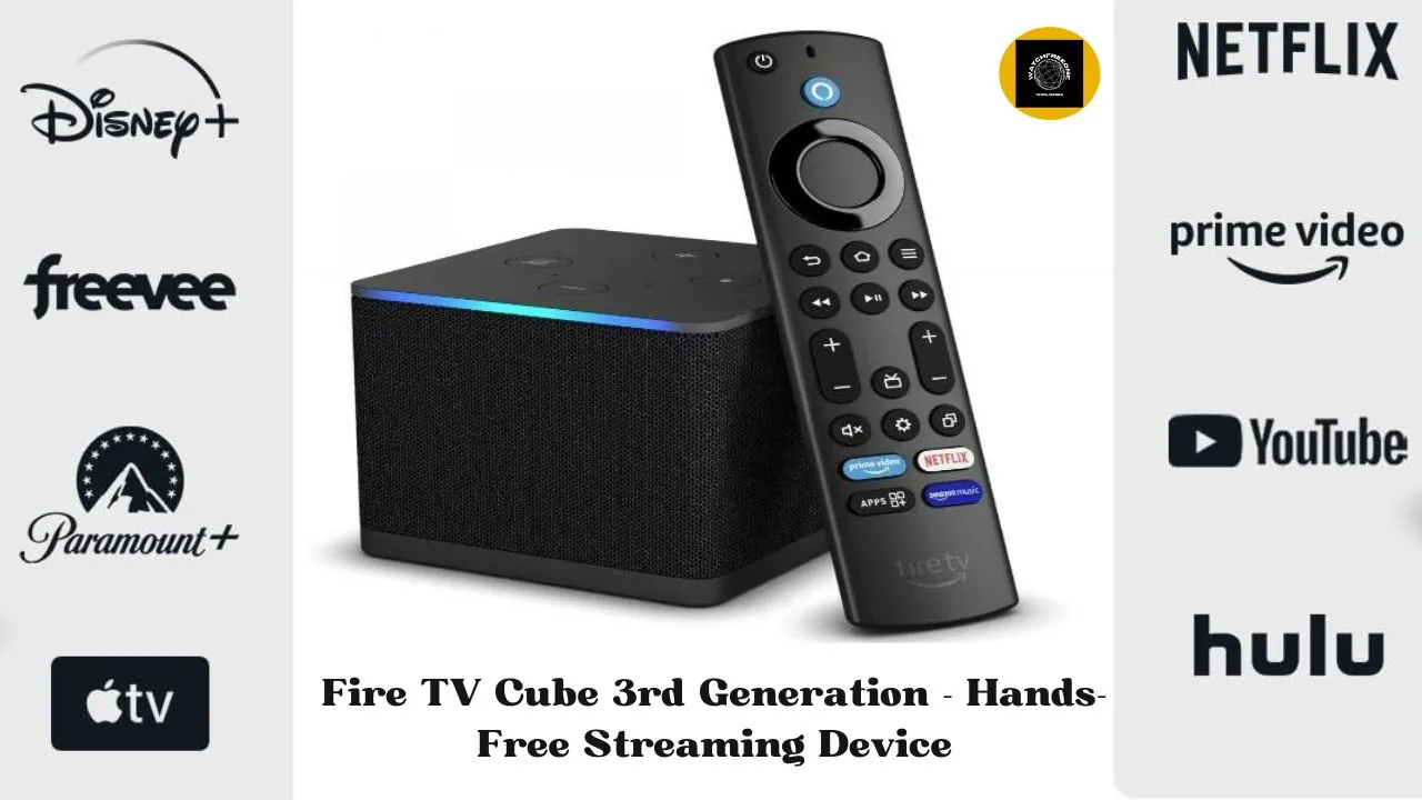 Fire TV Cube 3rd Generation - Hands-Free Streaming Device